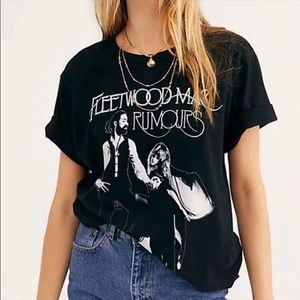 FLEETWOOD MAC Black/Size Small/Measurements pictured, GREAT TEE!!